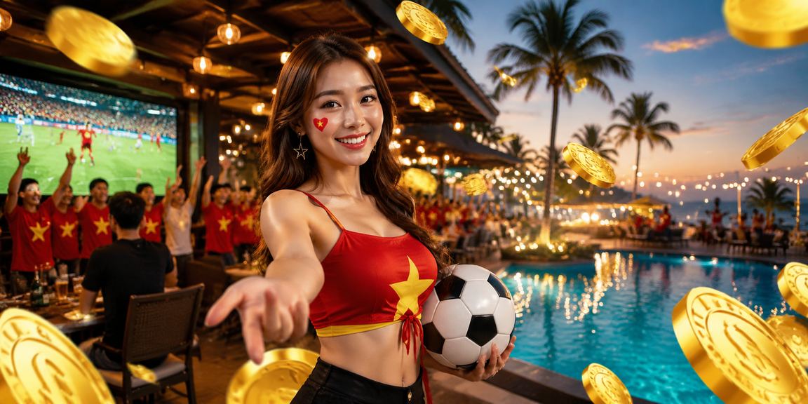 Người hâm mộ bóng đá Nha Trang xem trực tiếp và theo dõi kết quả cược tại lễ hội